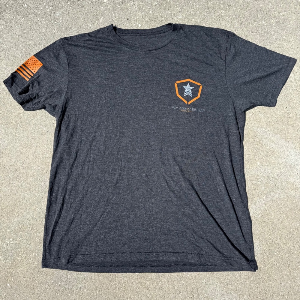 Shadow Warriors Project Special Kind of Crazy Tactical Graphic T-Shirt Grey L